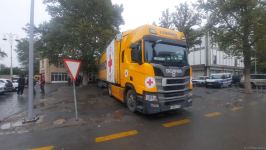Большегруз с продовольствием из России второй день ожидает проезда в Ханкенди  (ФОТО/ВИДЕО)