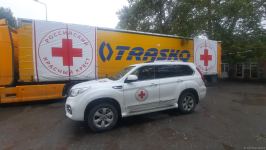 Большегруз с продовольствием из России второй день ожидает проезда в Ханкенди  (ФОТО/ВИДЕО)