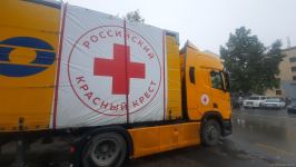 Большегруз с продовольствием из России второй день ожидает проезда в Ханкенди  (ФОТО/ВИДЕО)