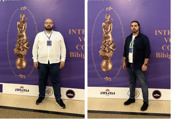 Махир Тагизаде и Атеш Гараев представляют Азербайджан на Международном конкурсе вокалистов в Казахстане (ФОТО)