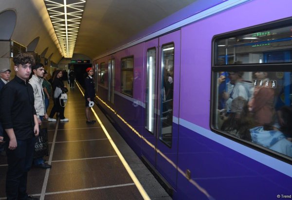 Бакинское метро переходит на осенне-зимний режим работы