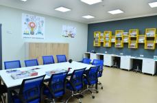 Президент Ильхам Алиев принял участие в открытии нового здания полной средней школы номер 11 города Хырдалан (ФОТО/ВИДЕО)