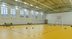 Президент Ильхам Алиев принял участие в открытии нового здания полной средней школы номер 11 города Хырдалан (ФОТО/ВИДЕО)