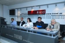 В АМИ Trend состоялась презентация документального фильма "Qaraxanbəyli döyüşü" (ФОТО)