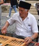 В старинной части Баку - Ичери шехер стартовал турнир по нардам среди ветеранов (ФОТО)