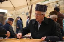 В старинной части Баку - Ичери шехер стартовал турнир по нардам среди ветеранов (ФОТО)