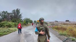 Дорога Агдам-Ханкенди открыта: Грузовик из России отправился в Карабах (ФОТО/ВИДЕО)