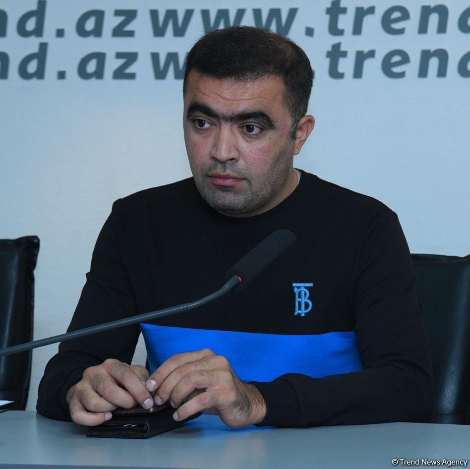 В АМИ Trend состоялась презентация документального фильма "Qaraxanbəyli döyüşü" (ФОТО)