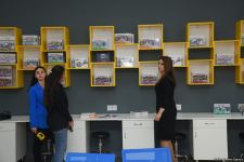 Фоторепортаж из новооткрывшейся школы номер 11 в Хырдалане