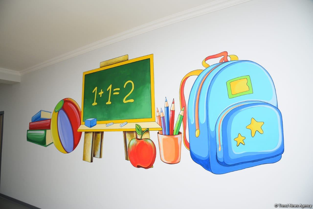 Фоторепортаж из новооткрывшейся школы номер 11 в Хырдалане