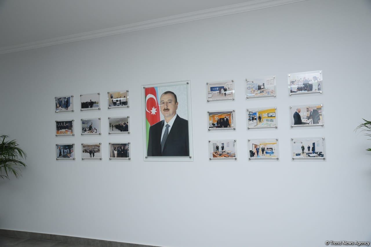 Фоторепортаж из новооткрывшейся школы номер 11 в Хырдалане