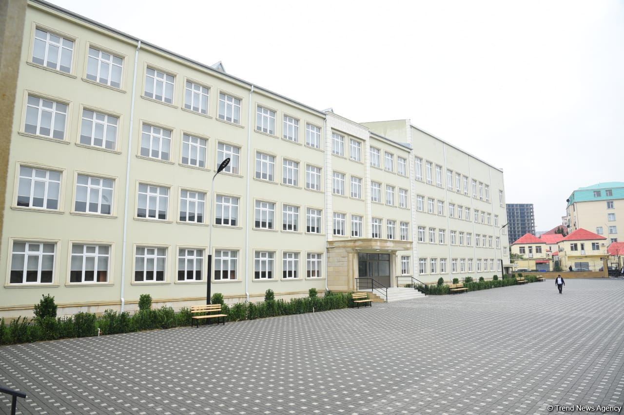 Фоторепортаж из новооткрывшейся школы номер 11 в Хырдалане