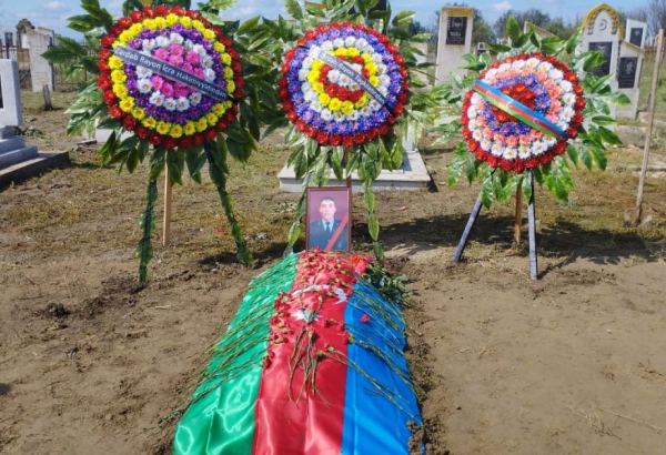 Похоронен шехид Талех Алиев (ФОТО)