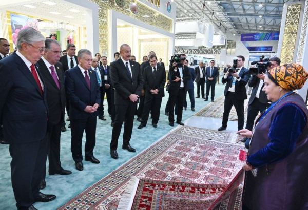 Президент Ильхам Алиев ознакомился с выставкой "ЭКСПО Центральная Азия 2023" в Душанбе (ФОТО/ВИДЕО)