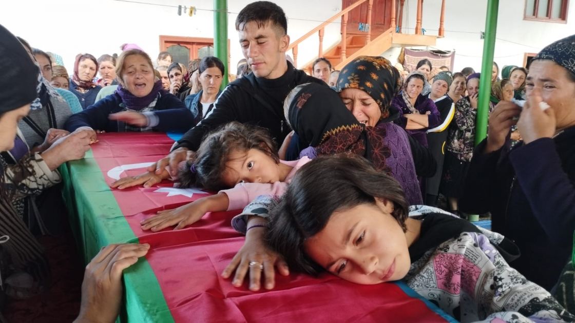 Похоронен шехид Талех Алиев (ФОТО)