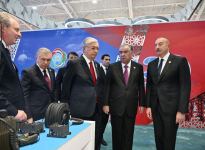 Президент Ильхам Алиев ознакомился с выставкой "ЭКСПО Центральная Азия 2023" в Душанбе (ФОТО/ВИДЕО)