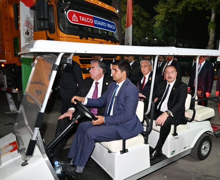 Президент Ильхам Алиев ознакомился с выставкой "ЭКСПО Центральная Азия 2023" в Душанбе (ФОТО/ВИДЕО)