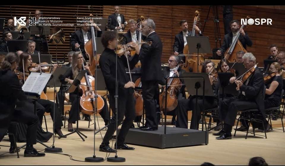 Азербайджанский виртуоз стал лауреатом престижного конкурса имени Шимановского в Польше (ФОТО)