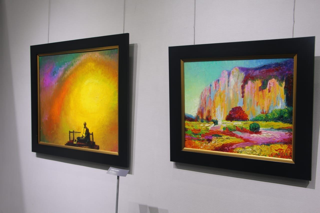Персональная выставка Чингиза Фарзалиева в Узбекистане: впечатляющие пейзажи и натюрморты (ФОТО)