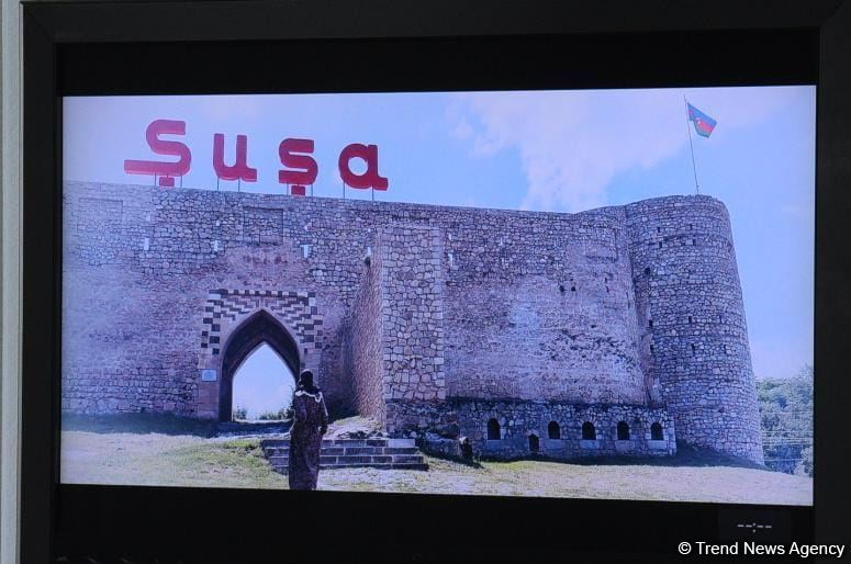 В АМИ Trend представлен проект "Карабах", снятый в городе Шуша (ВИДЕО/ФОТО)
