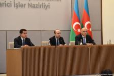 В МИД Азербайджана проходит брифинг (ПРЯМАЯ ТРАНСЛЯЦИЯ) (Дополнено)