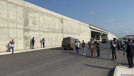 Представители армянского меньшинства Карабаха прибывают в Евлах (ФОТО/ВИДЕО)