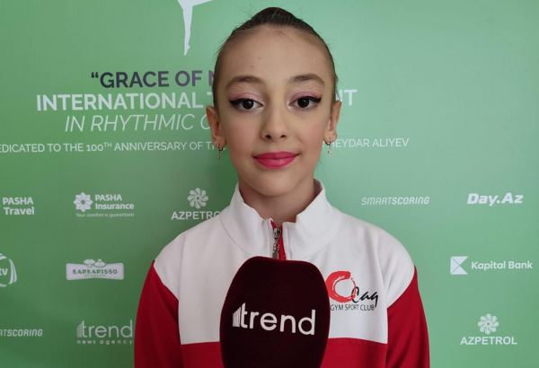 Атмосфера на Международном турнире по художественной гимнастике "Grace of Nature" дружеская – участница соревнований