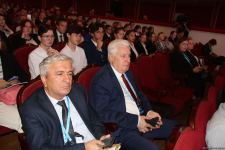 Азербайджанская делегация приняла участие в "Каспийском медиафоруме" и посетила школу имени Гейдара Алиева в Астрахани (ФОТО)