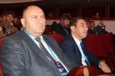 Азербайджанская делегация приняла участие в "Каспийском медиафоруме" и посетила школу имени Гейдара Алиева в Астрахани (ФОТО)