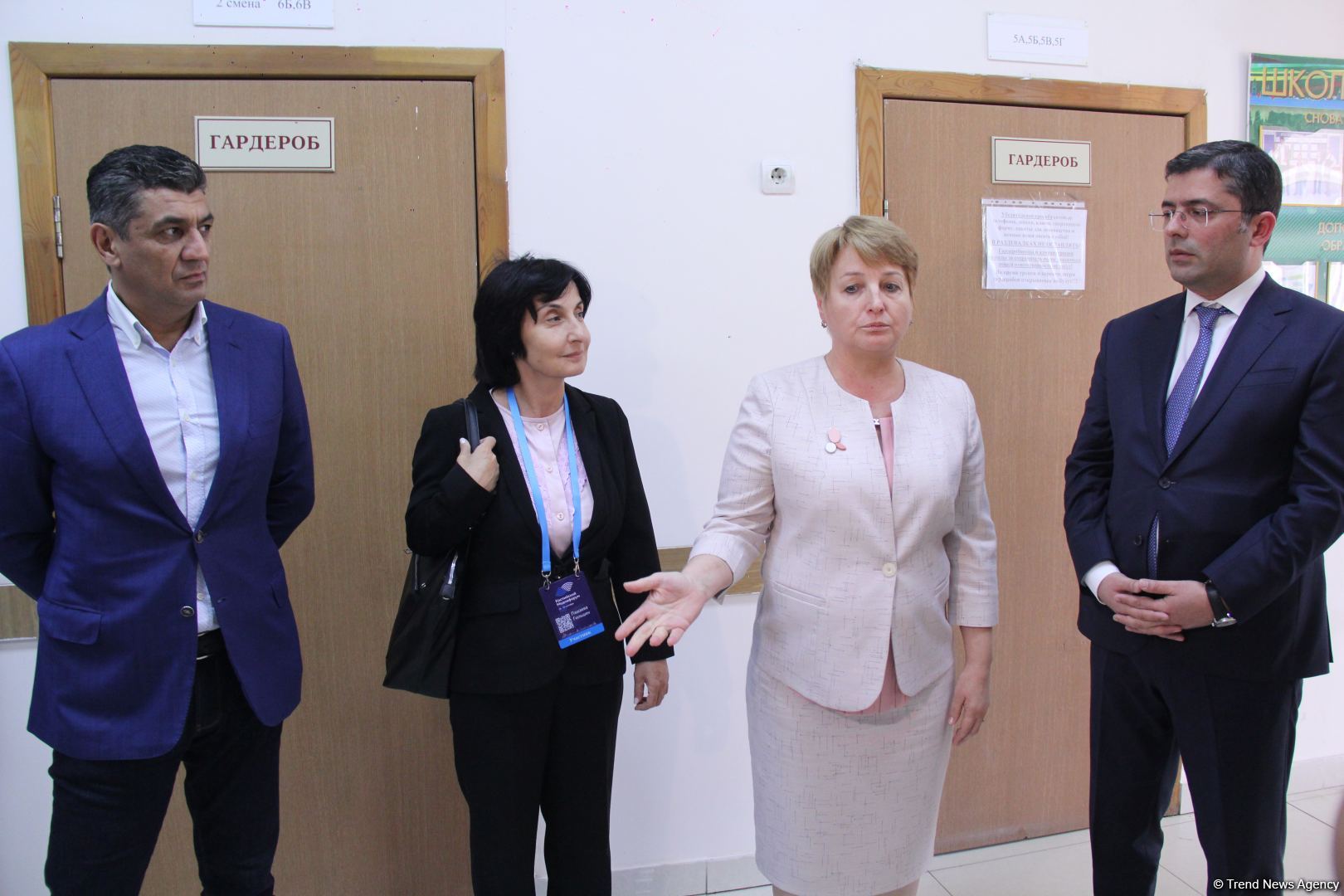 Азербайджанская делегация приняла участие в "Каспийском медиафоруме" и посетила школу имени Гейдара Алиева в Астрахани (ФОТО)