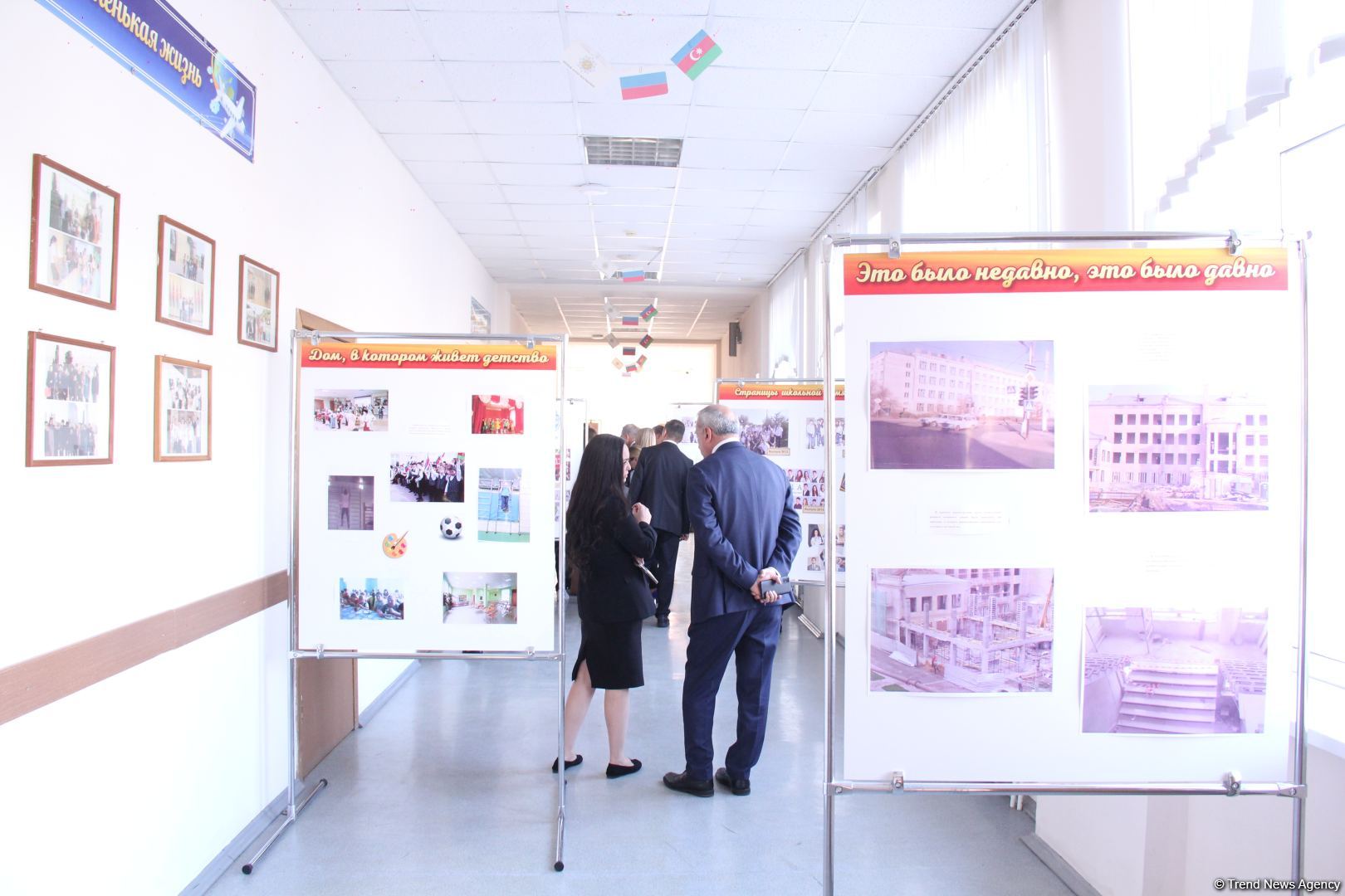 Азербайджанская делегация приняла участие в "Каспийском медиафоруме" и посетила школу имени Гейдара Алиева в Астрахани (ФОТО)