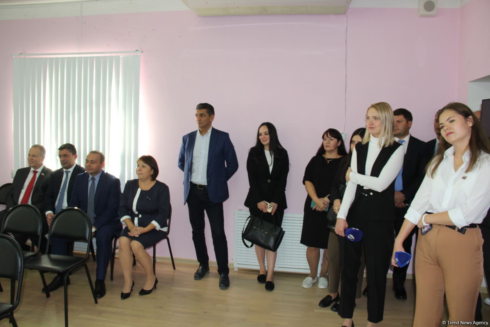 Азербайджанская делегация приняла участие в "Каспийском медиафоруме" и посетила школу имени Гейдара Алиева в Астрахани (ФОТО)