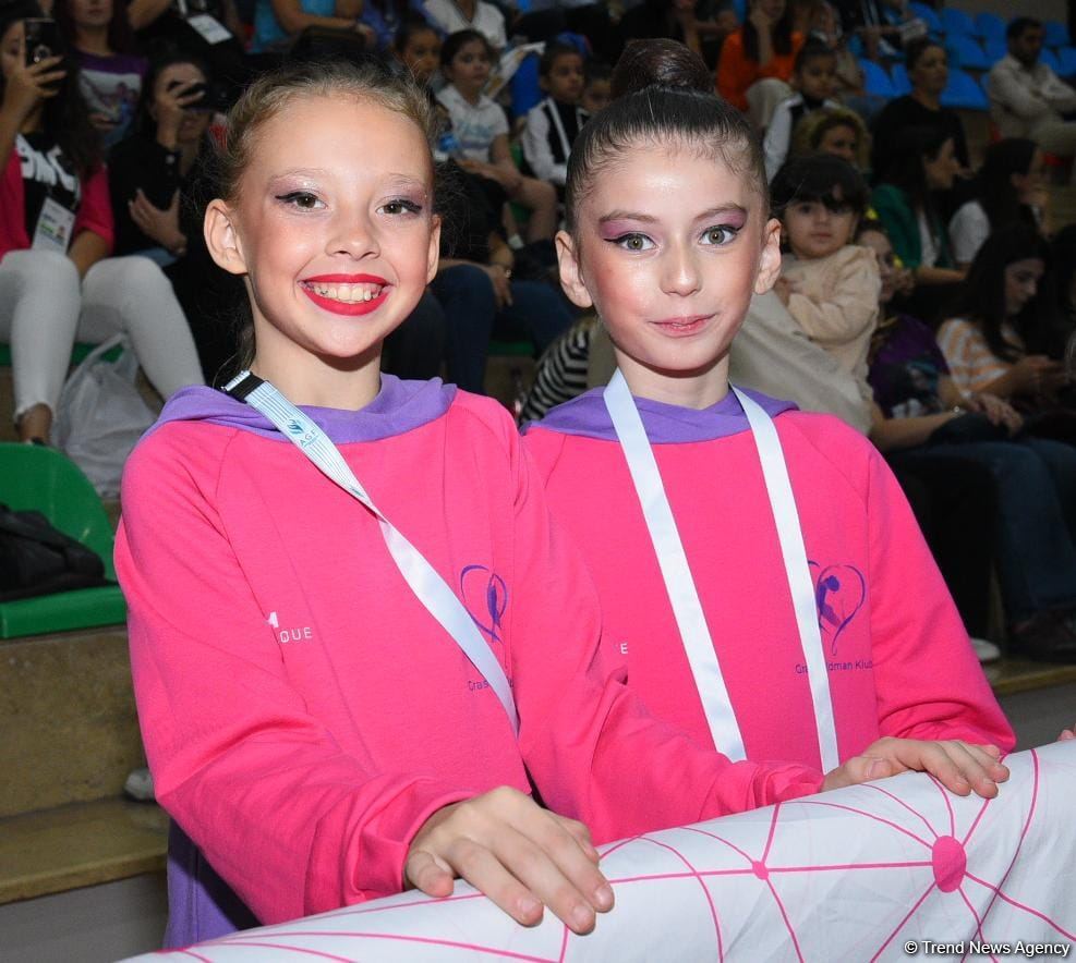 В Нахчыване стартовал заключительный день Международного турнира по художественной гимнастике "Grace of Nature" (ФОТО)