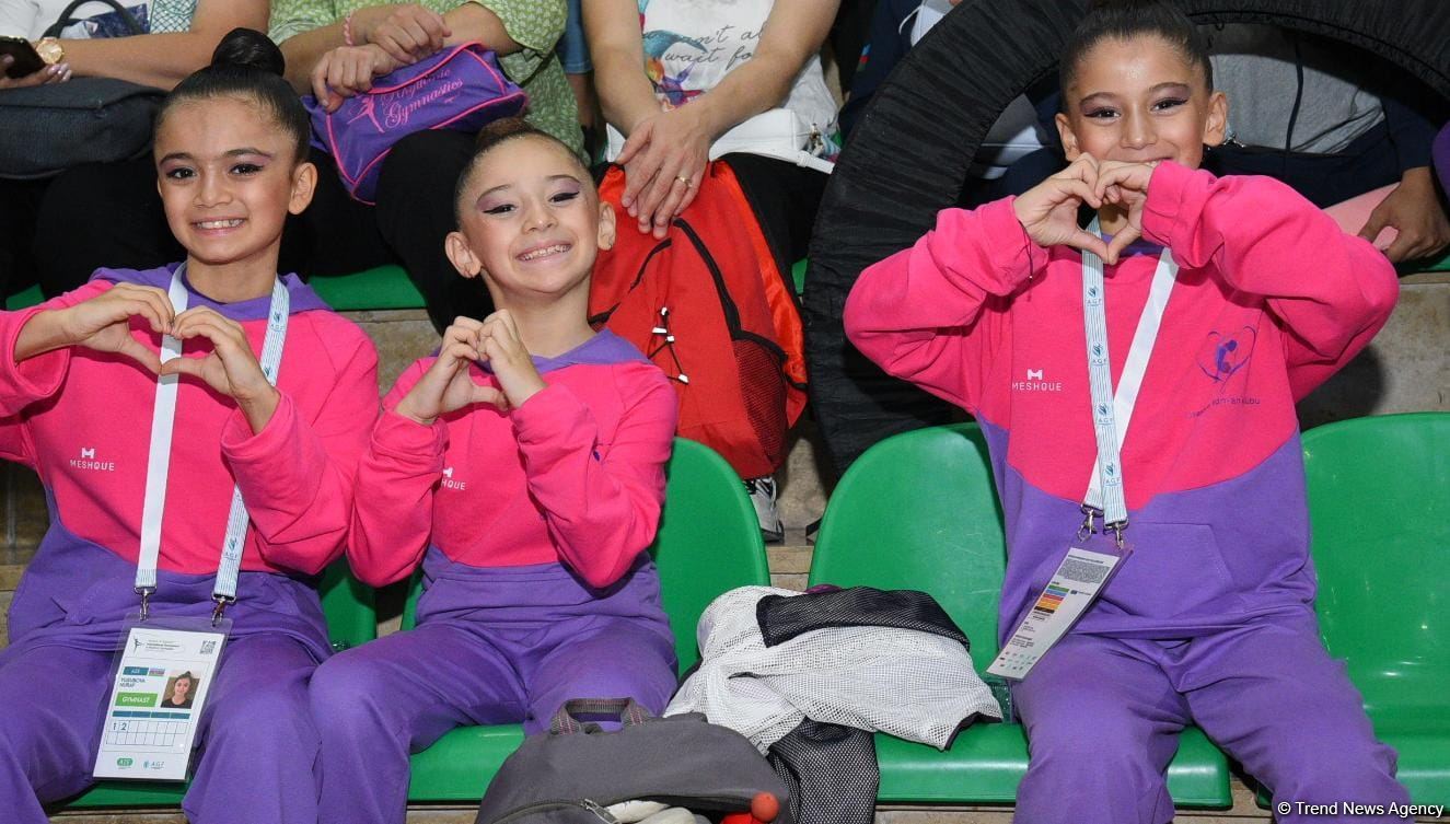 В Нахчыване стартовал заключительный день Международного турнира по художественной гимнастике "Grace of Nature" (ФОТО)