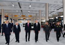 Президент Ильхам Алиев и Президент Реджеп Тайип Эрдоган приняли участие в открытии Нахчыванского восстановительно-промышленного военного комплекса (ФОТО)