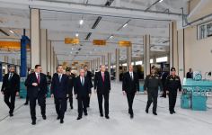 Президент Ильхам Алиев и Президент Реджеп Тайип Эрдоган приняли участие в открытии Нахчыванского восстановительно-промышленного военного комплекса (ФОТО)