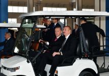 Президент Ильхам Алиев и Президент Реджеп Тайип Эрдоган приняли участие в открытии Нахчыванского восстановительно-промышленного военного комплекса (ФОТО)