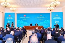 Президент Ильхам Алиев и Президент Реджеп Тайип Эрдоган выступили с заявлениями для прессы (ФОТО/ВИДЕО)