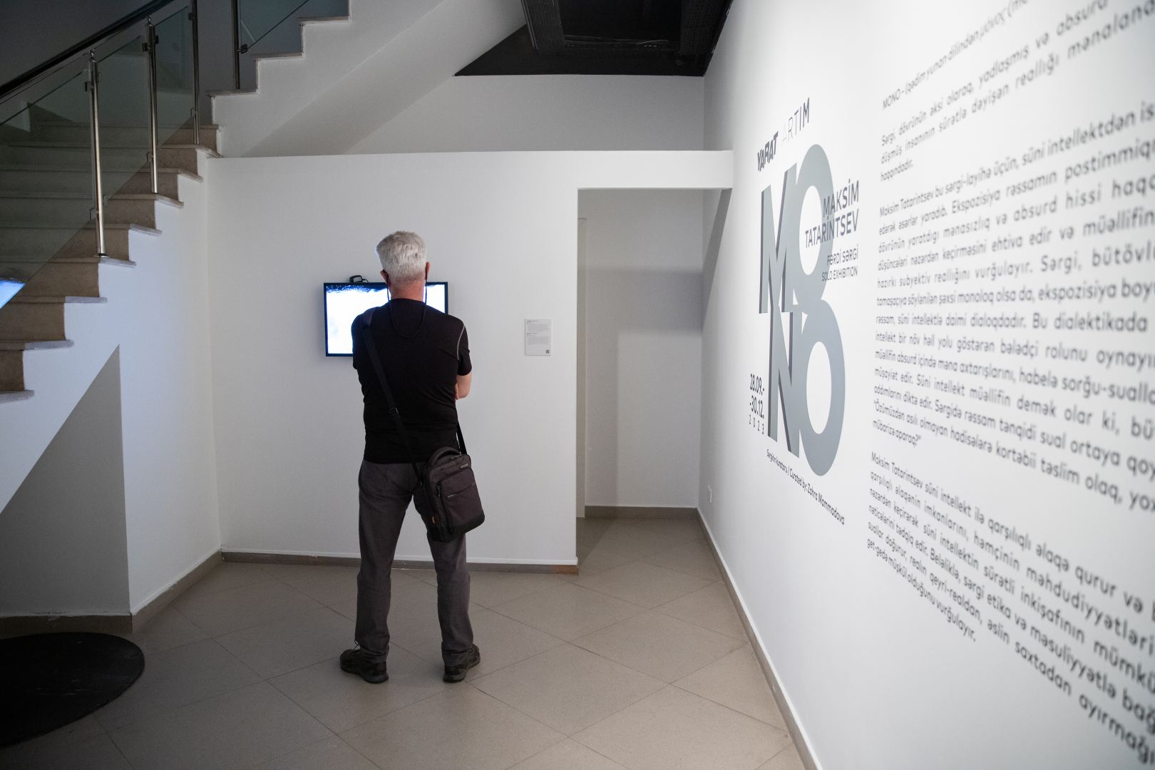 YARAT представил выставочный проект "MONO" – одиночество и диалог с нейросетью (ФОТО)