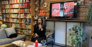 В Стамбуле состоялся поэтический перформанс Ираны Гасымовой "КиноЛирика" (ФОТО)