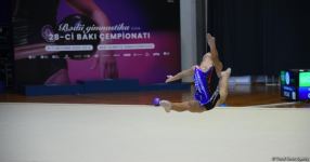 Стартовал 28-й чемпионат Баку по художественной гимнастике (ФОТО)