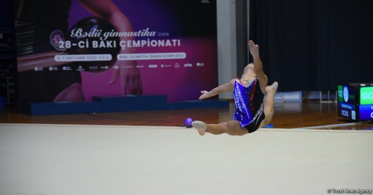 Стартовал 28-й чемпионат Баку по художественной гимнастике (ФОТО)