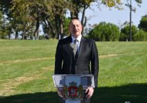 Президент Ильхам Алиев и Ираклий Гарибашвили выступили с заявлениями для прессы (ФОТО/ВИДЕО)