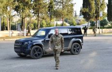 Президент Ильхам Алиев поднял Государственный флаг Азербайджана в городе Ходжавенд (ФОТО/ВИДЕО)