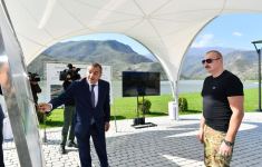 Президент Ильхам Алиев принял участие в открытии парка отдыха в поселке Суговушан (ФОТО/ВИДЕО)