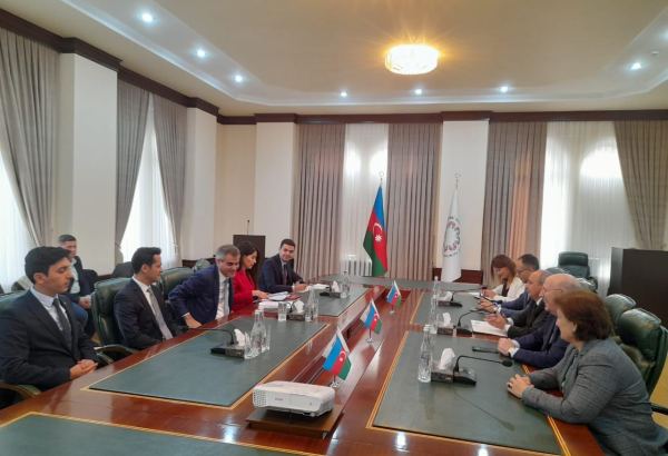 Турецкая делегация встретилась с представителями Общины Западного Азербайджана (ФОТО)