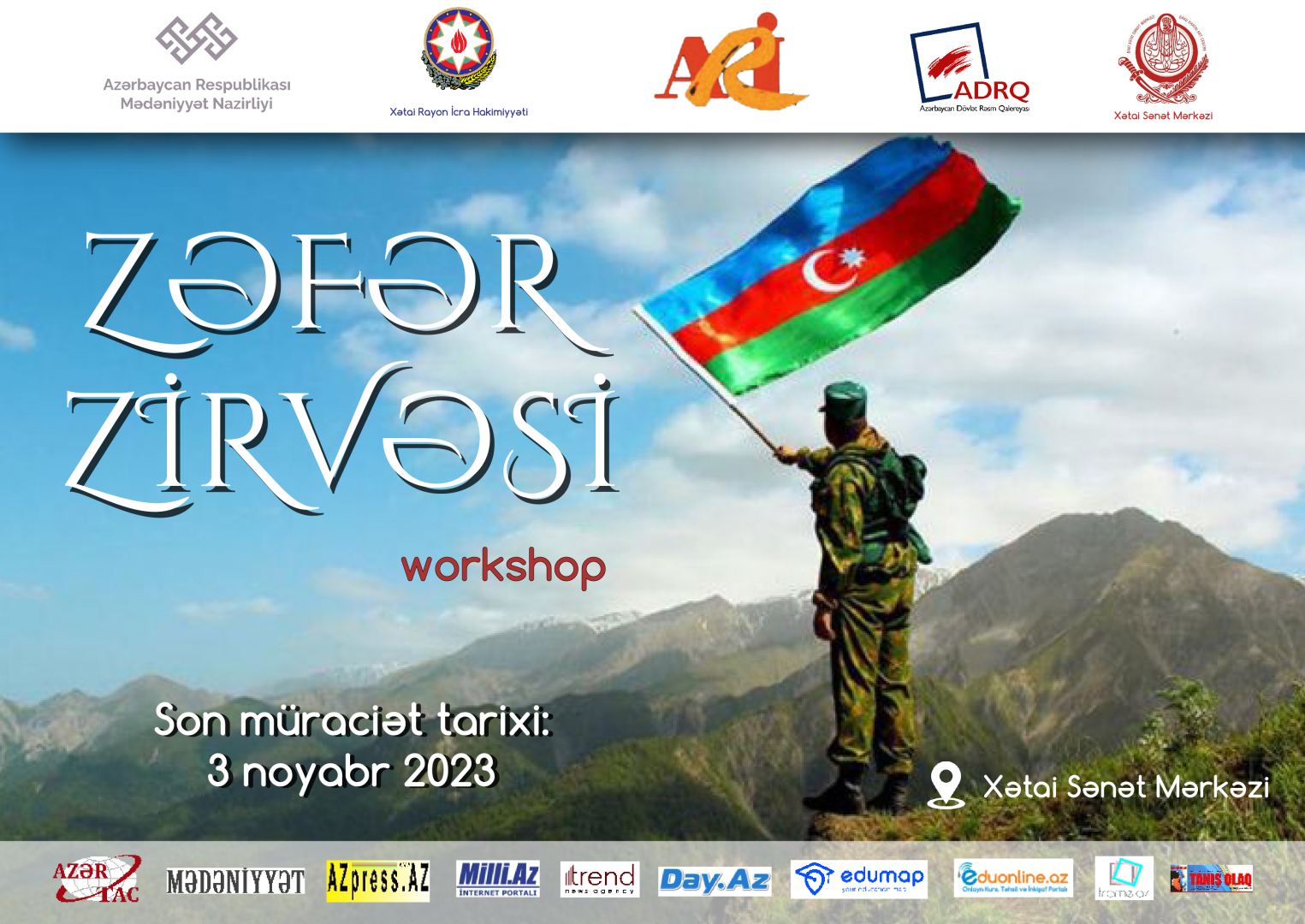 В Баку пройдет воркшоп для художников "Zəfər Zirvəsi"