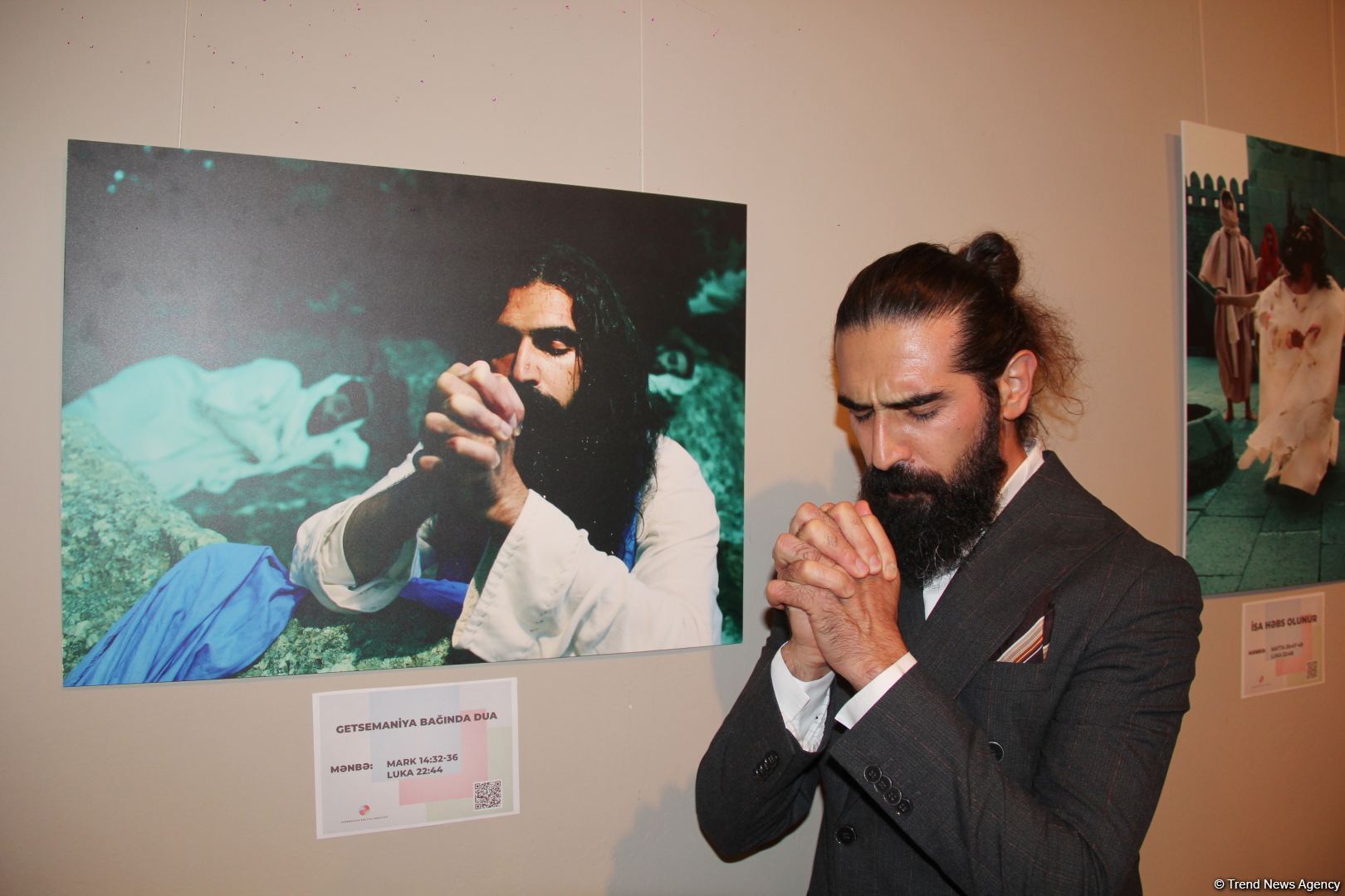 В Баку представлена история жизни Иисуса Христа в древних образах и красочных фотографиях (ФОТО)