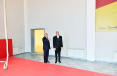 Президент Ильхам Алиев ознакомился с условиями, созданными на Сумгайытском городском стадионе имени Мехти Гусейнзаде (ФОТО/ВИДЕО)