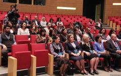 В Университете ADA состоялось открытие книжной выставки, посвященной 100-летию великого лидера Гейдара Алиева (ФОТО)